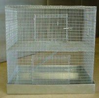 Chinchilla Cage - Standard solid bottom chinchilla cage.  Chinchilla Cage - Standard solid bottom chinchilla cage.