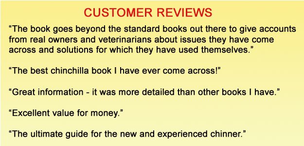 Customer Reviews on An Essential Guide to Owning a Chinchilla Customer Reviews on An Essential Guide to Owning a Chinchilla